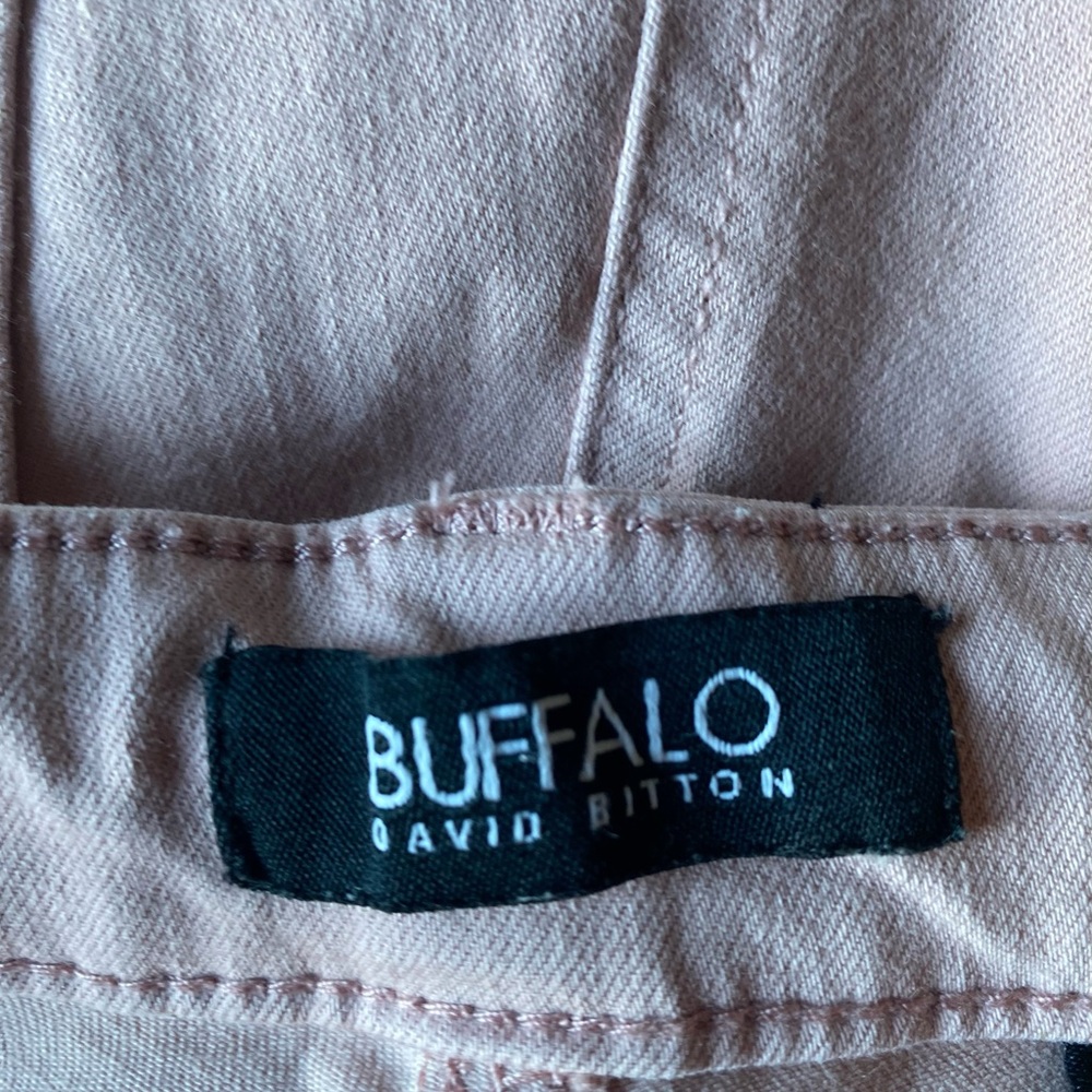 Buffalo David Bitton - Pink (Aubrey) Skinny Mid-rise Crop Jeans, Size: 8/29 - Picture 5 of 8
